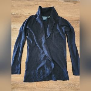 Lauren Ralph Lauren Exclusive Women M 100% Cashmere Cardigan Wrap Shawl Collar